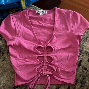 IAMGIA Pink Crop Top